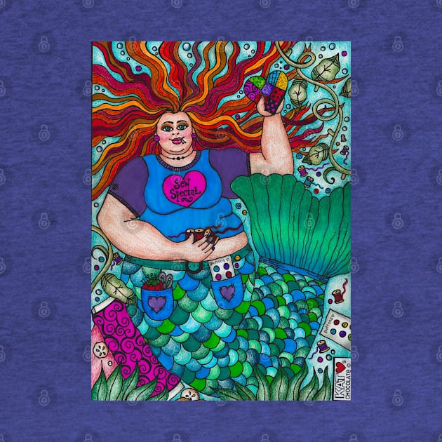 Sew Special Mermaid by Kat Loves Chocolate